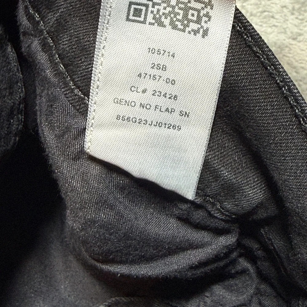 True Religion Geno Jeans Mens 38x33 Black Relaxed Slim Stretch